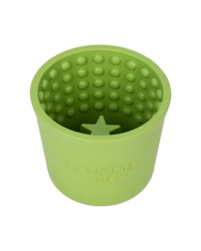 Lickimat Clásico Verde: Cuenco Antideslizante para Perros para Mejorar la Digestión
