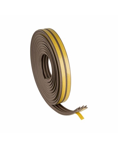 Geko 6 m Brown Self-Adhesive Insulating Seal for Doors and Windows

