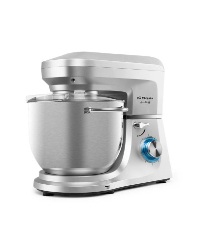 mixer-knådmaskinen med skål Orbegozo 17756 ORB Silvrig 1800 W