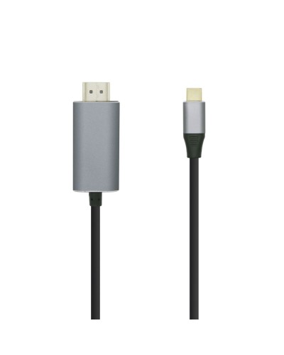 Câble USB-C vers HDMI Aisens A109-0392 Noir 80 cm 4K Ultra HD