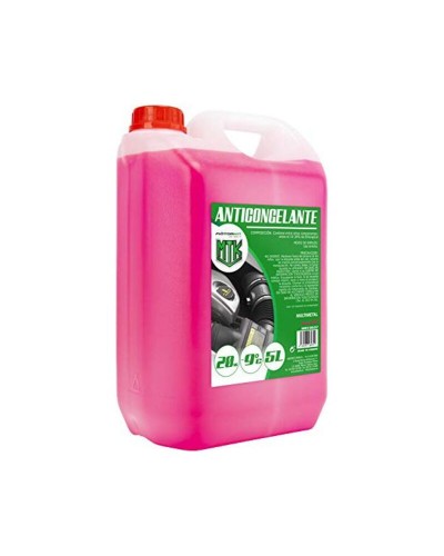 Motorkit Antigelo -9°C 20% Rosa 5L - Protezione Radiatore Motore

