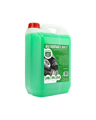 Anticongelante Motorkit Verde -9°C, 20% listo para usar, 5 Litros - Protección del Motor
