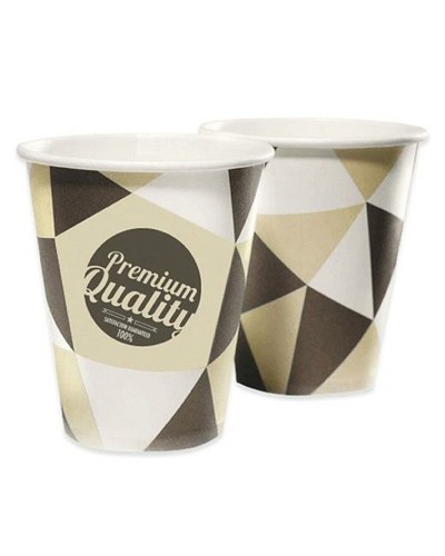 Set med återanvändbara glas Maxi Products Papp 250 ml 50 Delar