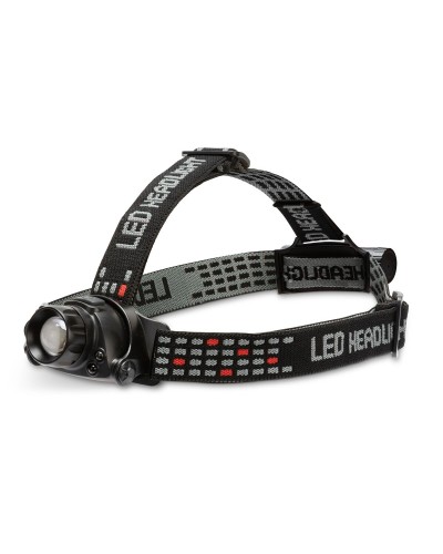 Rechargeable and Adjustable LED Head Torch Stak 10 W 900 Lm 6000 K