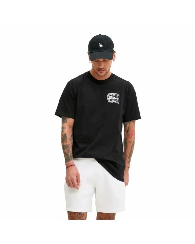 Camiseta de Manga Corta Hombre Vans Next Stop Ss Negro (M)