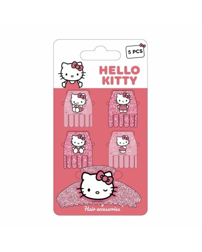 Fermagli per Capelli Hello Kitty Rosa