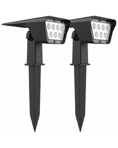 Zonnelamp Lumisky Curtis Grijs (2 Stuks)