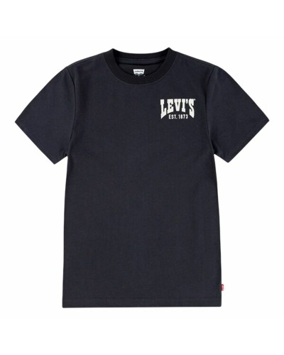 Maglia a Maniche Corte per Bambini Levi's Lvb Valley View Nero