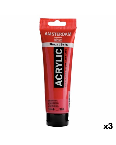 Acrylverf Talens Amsterdam Magenta 120 ml (3 Stuks)