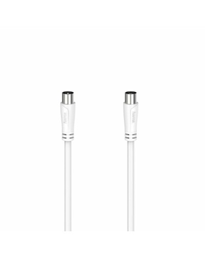 Coaxial TV Antenna Cable Hama 00205047 White 5 m