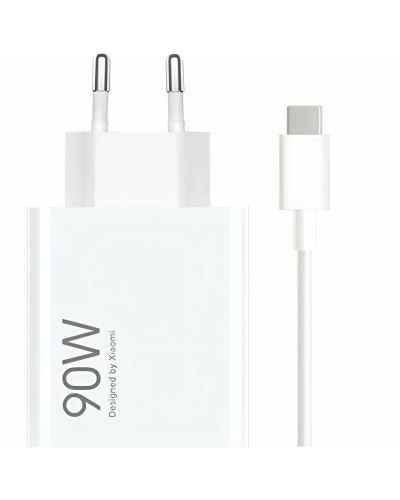 Caricabatterie da Parete + Cavo USB A con USB-C Xiaomi 90W HYPC COM USBA 90 W Bianco