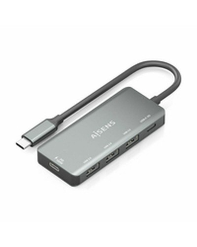 USB-HUB Aisens A109-0945 Grå 100 W