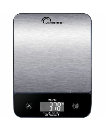 keukenweegschaal Little Balance 10 kg Zilverkleurig 23,8 x 17,3 cm