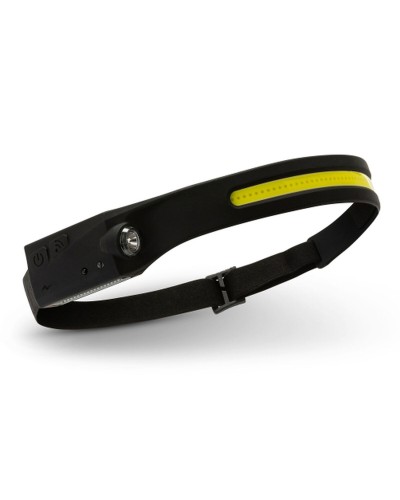 Laddningsbar och justerbar LED-pannlampa Velamp 5 W 350 lm