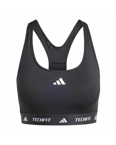 Sujetador Deportivo Adidas Techfit Medium Negro XS