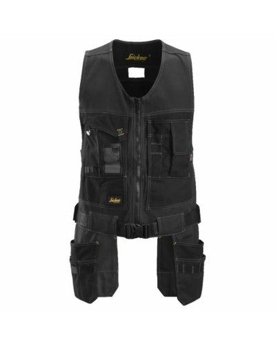 Arbeitsweste für Herren Snickers Workwear Schwarz