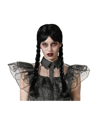 Wig with Braids Black
