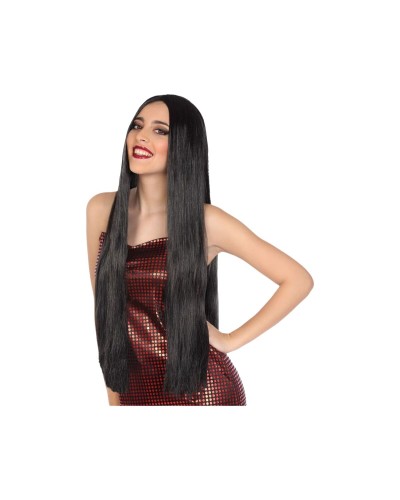 Peruukki Musta 80 cm
