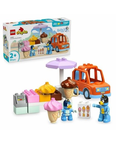 Construction set Lego Duplo 10458 Ice Cream Trip with Bluey 22 Pieces