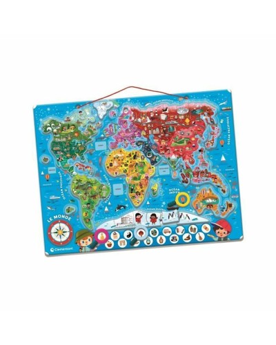 Puzzle Clementoni Magnetic World Map 110 Pieces