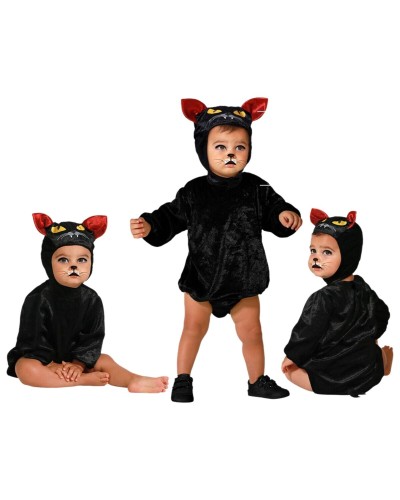 Déguisement pour Bébés Noir Chat