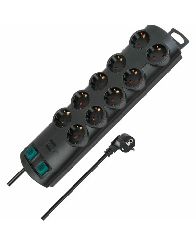 Regleta 10 Tomas Schuko Brennenstuhl Primera-Line 3600 W (2 m)