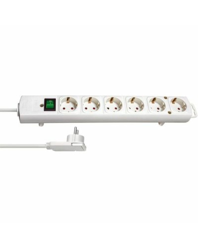 Regleta Enchufes 6 Tomas con Interruptor Brennenstuhl Comfort-Line Plus 3600 W (2 m)