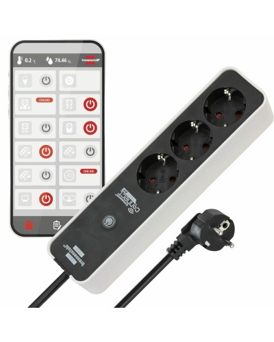 Regleta Inteligente Brennenstuhl brennenstuhl®Connect WiFi 3600 W 2.4 GHz (1,5 m)