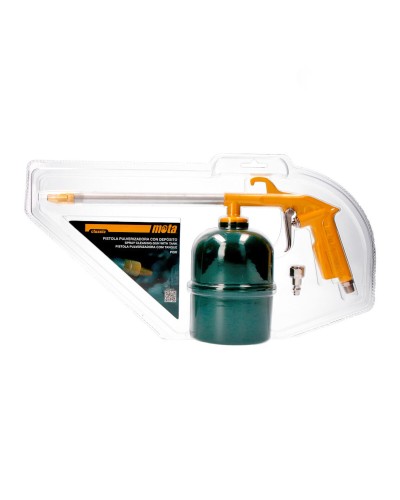 Mota Spritzpistole mit Metallbehälter für Lackier- und Malerarbeiten
