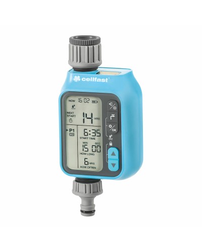 Cellfast Chronos Ideal Irrigation Programmer for Automatic Watering Management
