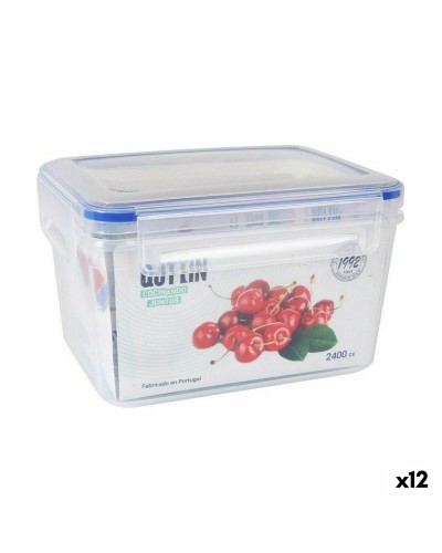 Ilmatiivis eväsrasia Quttin L&F Suorakulmainen 20 x 15 x 12 cm (12 osaa)