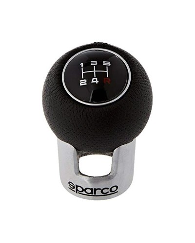 Sparco Lazio: Pomo de Cambio Negro Universal - Diseño Ergonómico
