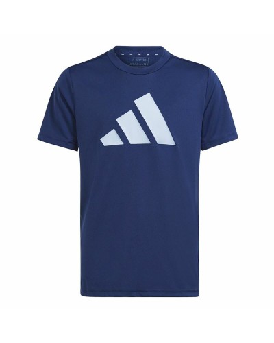 Adidas Icons: Kinder T-Shirt, kurze Ärmel, atmungsaktive Baumwolle
