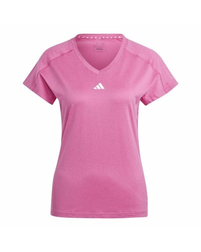 T-shirt med kortärm Dam Adidas Essentials Rosa Lila