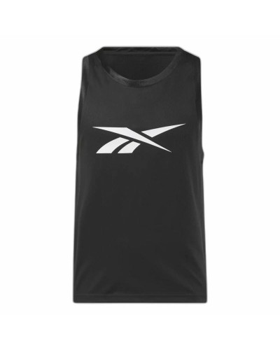 Basketbal T-shirt Reebok Zwart
