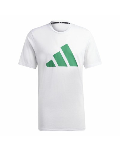 T-shirt med kortärm Herr Adidas Train Essentials Vit