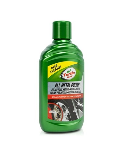 Turtle Wax Metal Polish 300ml - Cleans, Polishes and Protects
