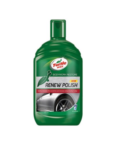 Turtle Wax Rénovateur Peinture Auto - 500ml - Élimine les Rayures & Ravive la Couleur
