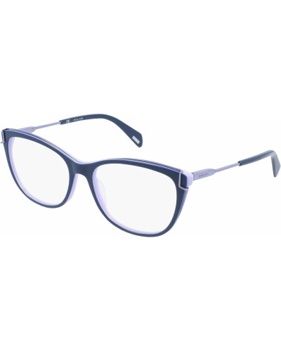 Police VPLA90 : Lunettes Femme, Monture 55mm - Style et Confort
