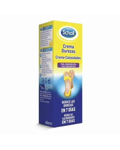 Scholl Crème Réparatrice Anti-Callosités - Adoucit et Hydrate les Pieds Secs - 75ml
