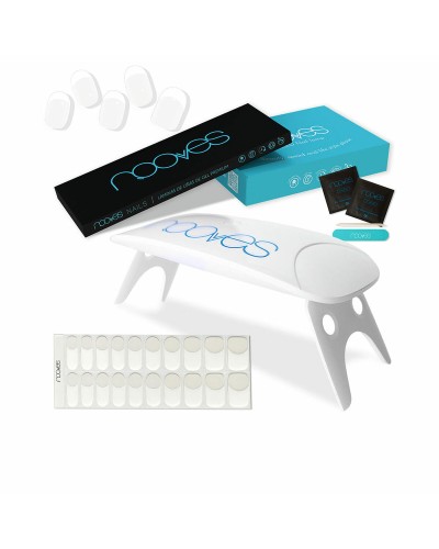 Nooves Set Premium Gel Folien Maniküre French - 5 Stk. Gel Nägel
