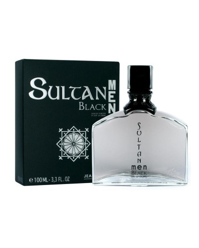 Jeanne Arthes Sultan Black Parfum Homme 100ml - Fragrance Orientale Épicée
