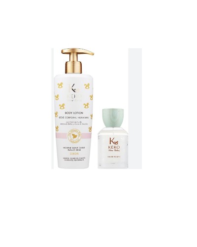 Tulipán Negro Keko New Baby: Set Regalo Perfume Infantil 3 Piezas
