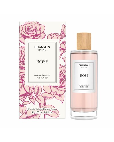 Coty Chanson d'Eau Rose EDT 100ml - Parfum Femme Frais & Fleuri
