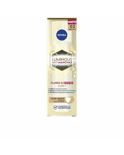 Nivea LUMINOUS 630° CC Cream Medium SPF30 - Spot Correction, 40ml
