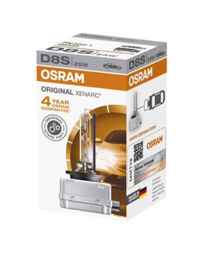 Osram D8S Xenon Autobirne 25W - Helles Licht & Höhere Lebensdauer
