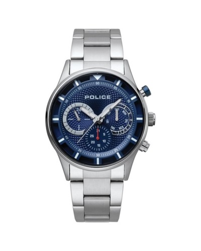 Police Men's Watch P14383JS03M Silver - Modern Design
