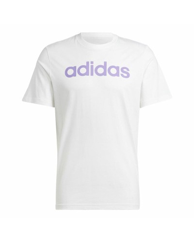 Adidas Essentials : T-shirt Homme Blanche, Manches Courtes - Sport & Décontracté
