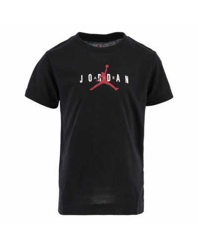 Jordan Jumpman Graphic T-Shirt für Kinder, Schwarz - Sportliches Kurzarm
