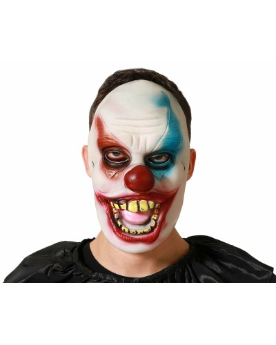 Masque Clown Sanglant Horreur Halloween Réaliste
